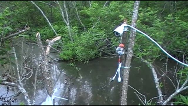 My Camera Setup For Beaver Trapping Video - Sends A Live Video Feed To My House.