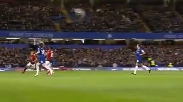 Chelsea Vs Manchester United 0-2.   Paul Pogba And Ander Herrera