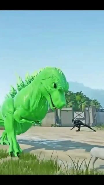 ALIEN GODZILLA HUNGRY #shorts #like #subscribe #dinosaurus #dinosaurs #dinosaur #jurassicworld