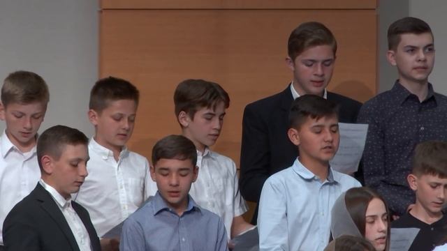 Над рекою слышен крик тоскливый | Подростковый хор