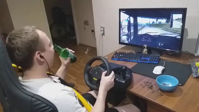 ETS 2. Екарный бабай, жми!