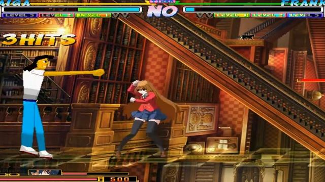 Mugen Ranom Battles: Taiga Aisaka Vs Franko