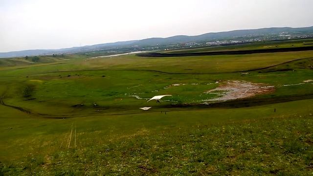 Учебный полет на дельтаплане Http://24delta.ru