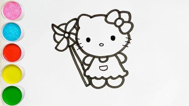 How To Draw Hello Kitty Drawing For Kids And Toddlers