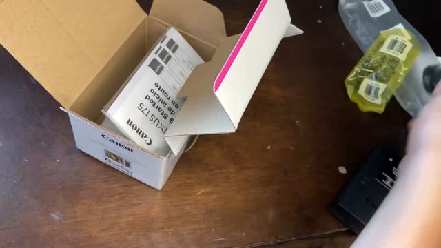 Unboxing My New Canon ELPH 180