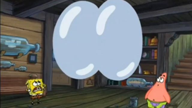 Проклятие,что может быть хуже огромного пузыря краски ?#губкабобквадратныештаны #tihon_edits#губкаб