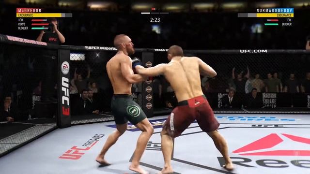 EA SPORTS UFC 3 ONLINE  CONOR MCGREGOR VS KHABIB NURMAGOMEDOV ( PS4 / Online ) FR,US