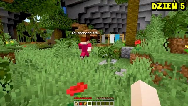 Spędziłam 7 DNI JAKO SYRENA W Minecraft!