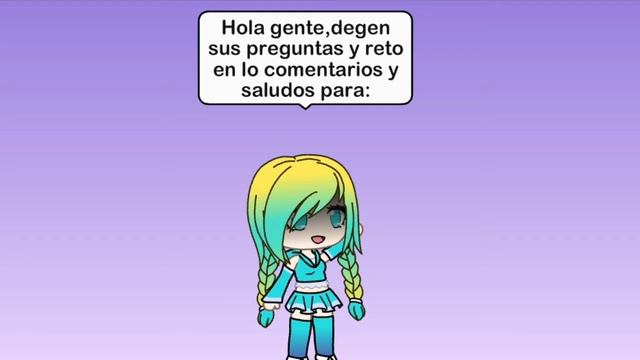Preguntas Y Reto? Saludo A Mi Suscriptores //Gacha Verse//~Dulce Play
