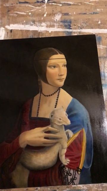 Copy Of Lady With An Ermine