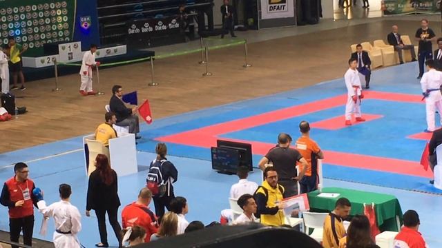 Zack Saito - 2018 PKF Junior Championships Canada Vs Brazil