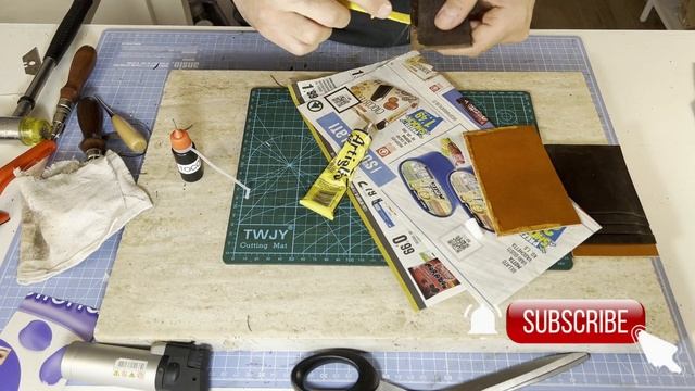 #6 - How It's Made - Handmade Mini-Wallet. Com'è Fatto - Mini Portafoglio.