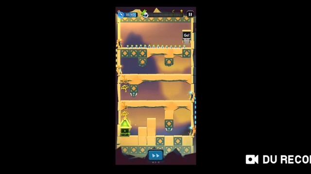 Lemmings Kubist World 3 - Stage 8 Android Gameplay