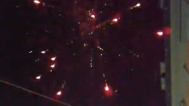 31 Dicembre 2008...Fuochi In Piazza Municipio A Curti