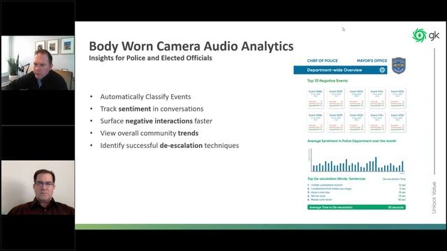 WEBINAR - Improve Officer Training With Body Camera Audio Analysis