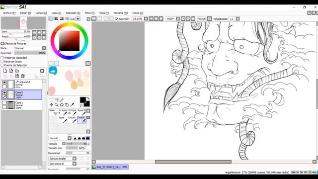 [Speed Paint] Paint Tool Sai- 