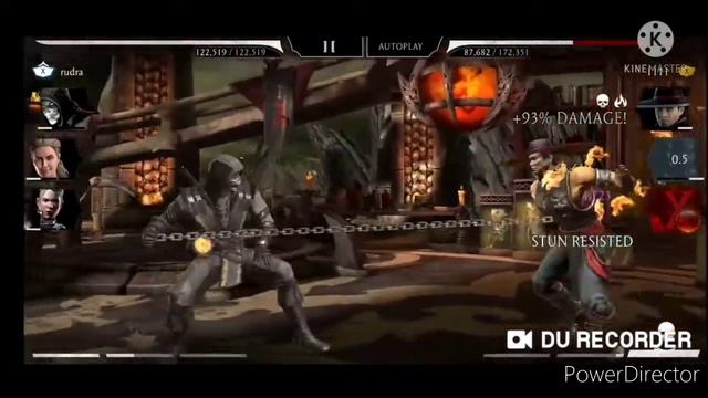 Hot Brutality By Strike Force Scorpion#impossible Gameing#scorpion #mkmobile