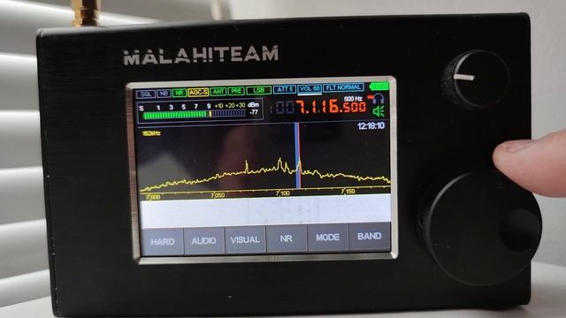 Malahit-DSP2. Новая прошивка 2.10F.  Обновился.