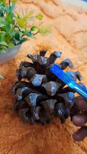 Painting On Pine Cone||#65video||