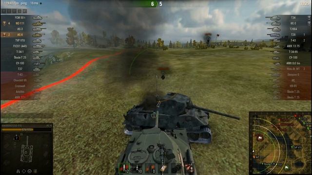 ИС-6 - В роли светляка