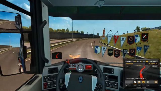 EURO TRACK SIMULATOR: Длинный рейс, УСКОРЕННО - Steep Russian Games