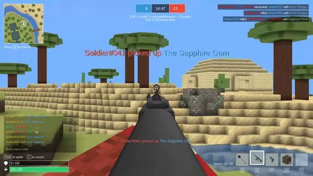 Destroying  Sapphire Tame In Vomiom.io