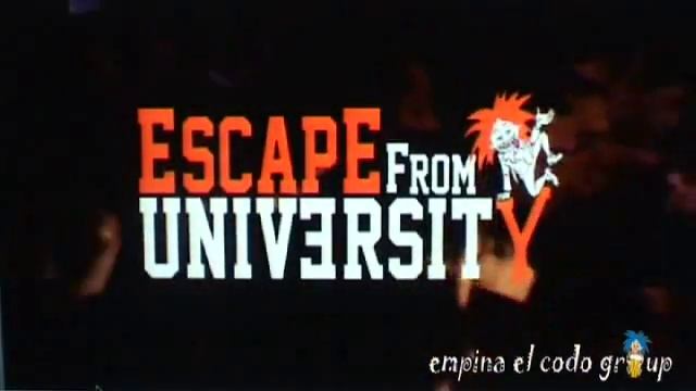 ESCAPE FROM UNIVERSITY-CASSINO-2011-12