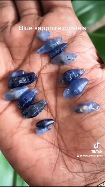 Sapphire Crystal From Sri Lanka
