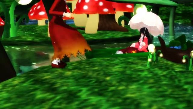 【Touhou MMD】Kaguya's Ice-cream【東方】