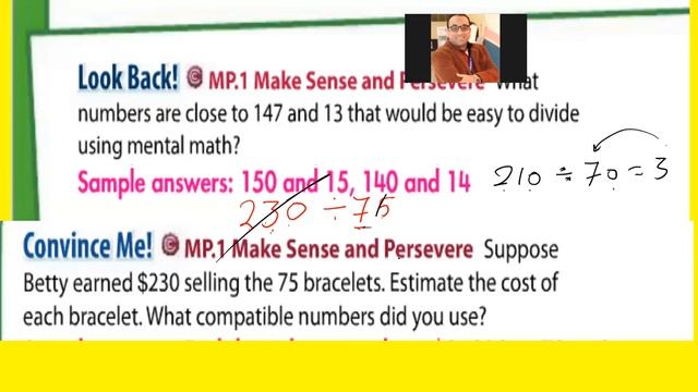 Estimate Quotient With 2 Digits Divisors 5-2