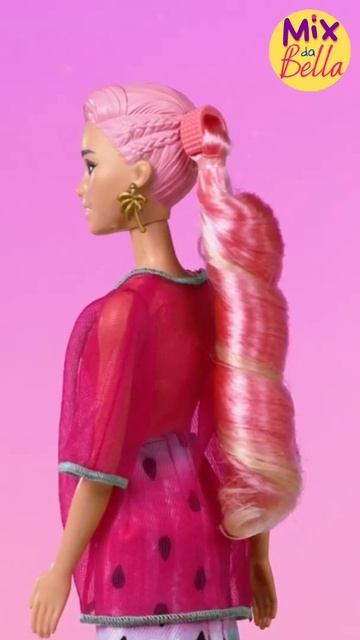 BARBIE ULTIMATE COLOR REVEAL FOAMS  AROMA DE MELANCIA #SHORTS