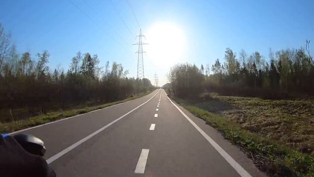 Бумажная просека - ЛЭП