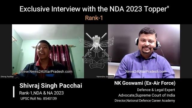 Exclusive Interview: Meet Rank 1 NDA 2023 Topper- Shivraj Singh Pachhai