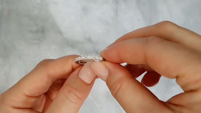 Кольцо с в.бриллиантами 0.700 Ct