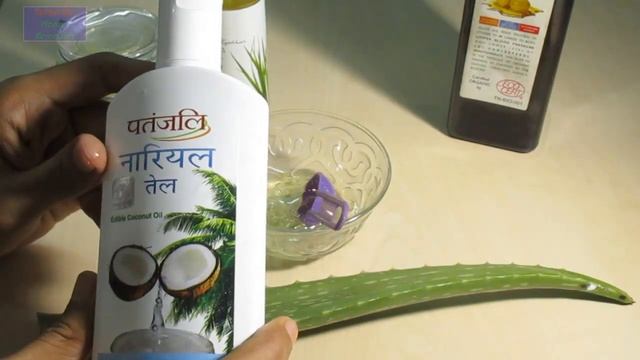 DIY Castor Coconut Olive Oil Home Remedy For Long Strong Hair Growth