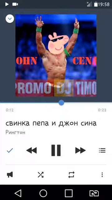 Я свинка Пепа... Это мой младший брат Джон Сина😂