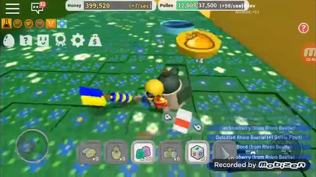 Играем в симулятор пчел  Roblox 4 часть