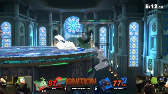 ULTIMATE Ignition #161 WINNERS QUARTERS - Ned (Pokemon Trainer) Vs VH | Hydra (ROB)