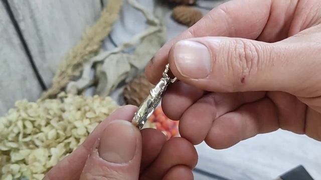 БОЛЬШОЙ СЕРЕБРЯНЫЙ КУЛОН «ВОРОН И ДРЕВО» С ФИАНИТОМ
