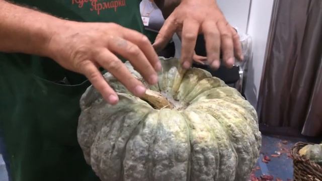 Тыква мраморная,она же жаба, она же царевна-лягушка