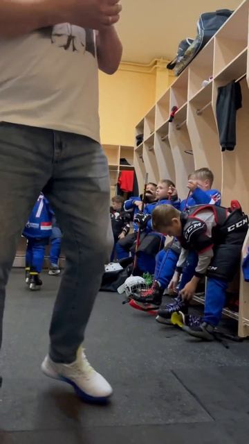 Настраиваемся перед игрой!!! #sport #hockey #турнирТуймазы