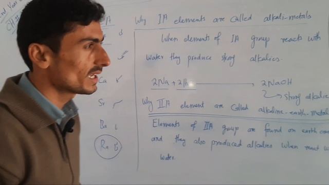 Unit #2 2nd Year Chemistry S-Block Elements IA And IIA Groups  Easy Trick To Remember Their Names.