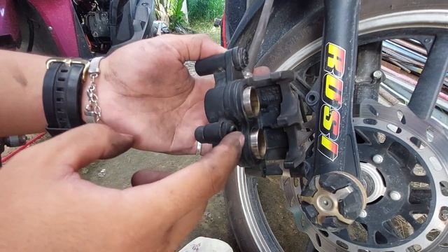 Masikip Na Preno / Solusyon Sa Ipit Na Caliper / Brake Caliper Cleaning / SAI