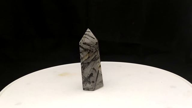 минерал Кварц с турмалином 2х2.5х6 см