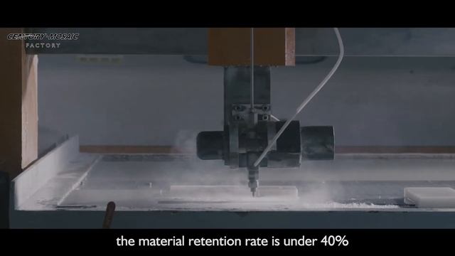 Century Mosaic Camellia Waterjet Mosaic, By Lillian---I Come From China