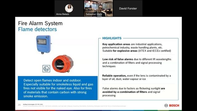 Bosch Security - Bosch Fire Detectors For Various Applications