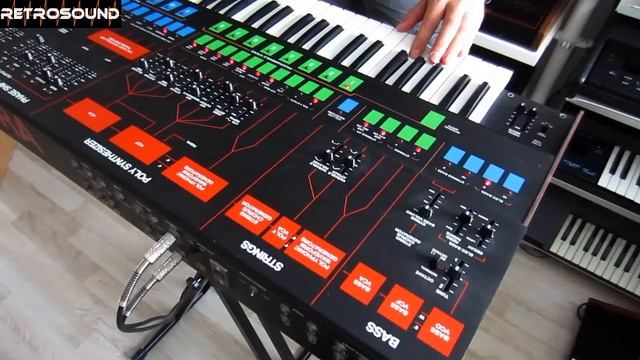 ARP QUADRA Analog Synthesizer 1978 *70s Erotic Movie Soundtrack Style*