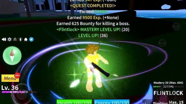 How To Defeat The Gorilla King In Blox Fruits Easy!!!!! (Roblox)