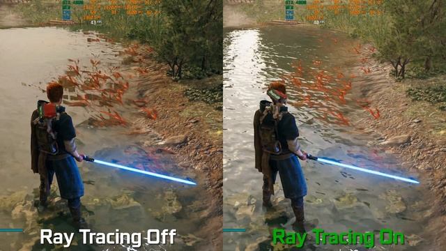 STAR WARS Jedi Survivor Patch 7.5 Ray Tracing On Vs Off - Graphics/Performance Comparison | RTX 408