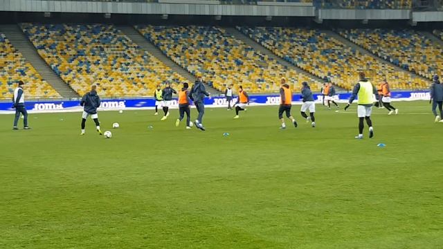 Сборная Украины тренируется на 